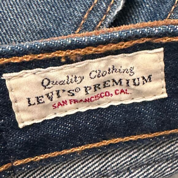 Levi’s 501 Button Fly Premium Denim Cutoff Shorts Size 29 - Picture 8 of 9